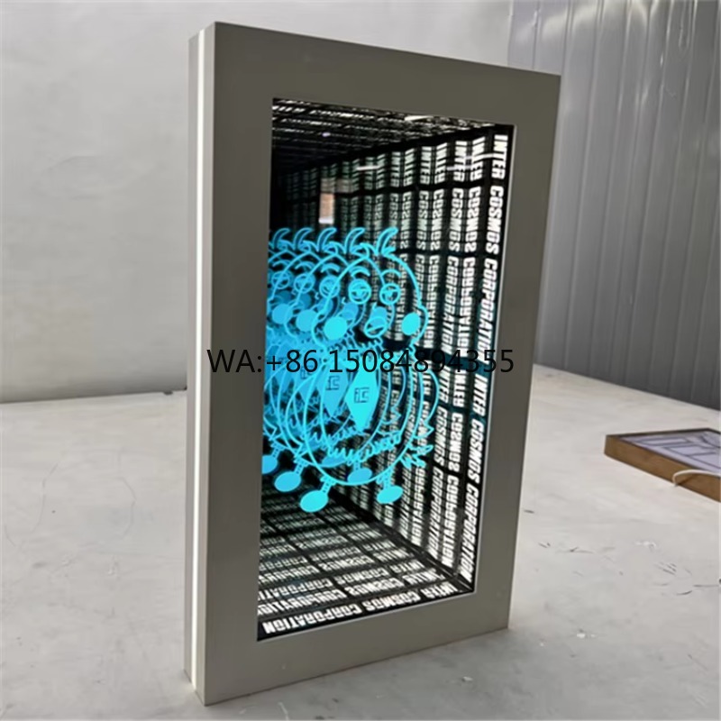 LED Infinity 3D Mirror Buildin - đánh giá và giá Car Mirror