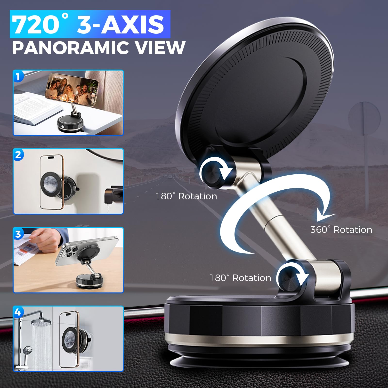 Vacuum Suction Cup Magnetic Ca - đánh giá và giá Car Vacuum